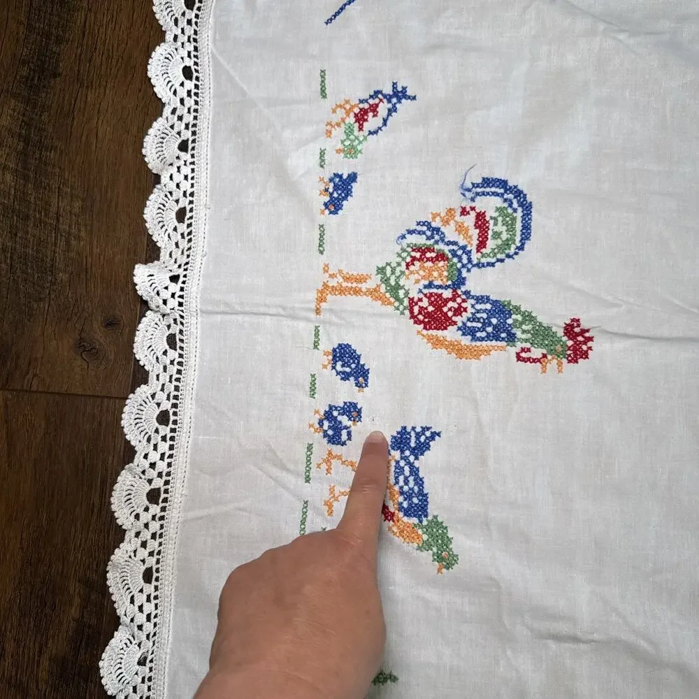 Embroidered Chicken Rooster 36